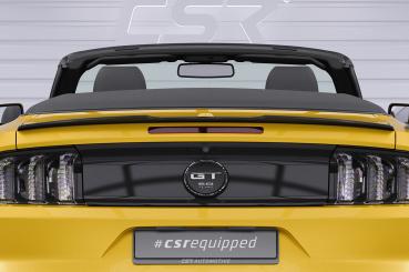 CSR Heckspoiler | Heckflügel mit ABE für Ford Mustang VI HF720-S strukturiert schwarz matt (keine Lackierung erforderlich)