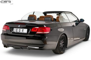 CSR Heckspoiler | Heckflügel mit ABE für BMW 3er E93 Cabrio HF726-C Carbon Look Hochglanz (keine Lackierung erforderlich)