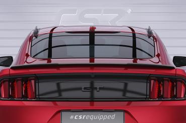 CSR Heckspoiler | Heckflügel mit ABE für Ford Mustang VI HF727-S strukturiert schwarz matt (keine Lackierung erforderlich)