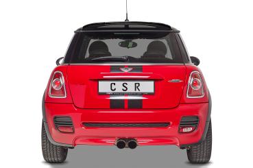 CSR Heckspoiler | Heckflügel mit ABE für Mini R56 John Cooper Works HF729-G Glossy schwarz Hochglanz (keine Lackierung erforderlich)