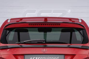 CSR Heckspoiler | Heckflügel mit ABE für Mercedes-Benz CLA X117 Shooting Brake HF739-C Carbon Look Hochglanz (keine Lackierung erforderlich)