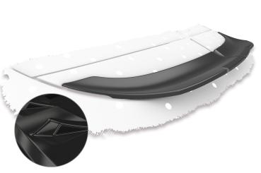 CSR Heckspoiler | Heckflügel mit ABE für Porsche Panamera 970 GTS, Turbo, Turbo S HF740-G Glossy schwarz Hochglanz (keine Lackierung erforderlich)