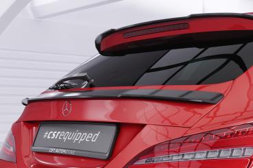 CSR Heckspoiler | Heckflügel mit ABE für Mercedes-Benz CLA X117 Shooting Brake HF743-C Carbon Look Hochglanz (keine Lackierung erforderlich)