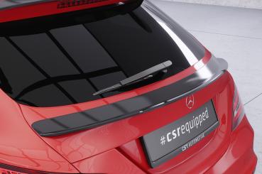 CSR Heckspoiler | Heckflügel mit ABE für Mercedes-Benz CLA X117 Shooting Brake HF743-C Carbon Look Hochglanz (keine Lackierung erforderlich)
