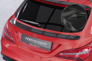 CSR Heckspoiler | Heckflügel mit ABE für Mercedes-Benz CLA X117 Shooting Brake HF743-G Glossy schwarz Hochglanz (keine Lackierung erforderlich)