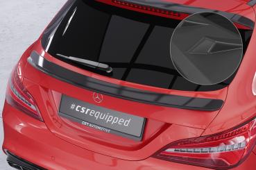 CSR Heckspoiler | Heckflügel mit ABE für Mercedes-Benz CLA X117 Shooting Brake HF743-L Lackierung erforderlich (unlackiert roh)