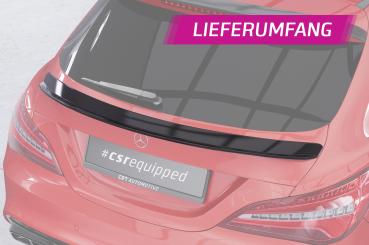 CSR Heckspoiler | Heckflügel mit ABE für Mercedes-Benz CLA X117 Shooting Brake HF743-C Carbon Look Hochglanz (keine Lackierung erforderlich)