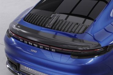 CSR Heckspoiler | Heckflügel mit ABE für Porsche 911 / 992 HF745-G Glossy schwarz Hochglanz (keine Lackierung erforderlich)