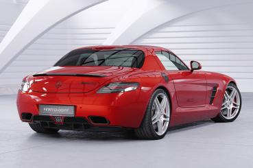 CSR Heckspoiler | Heckflügel mit ABE für Mercedes-Benz SLS AMG (C197/R197) HF746-C Carbon Look Hochglanz (keine Lackierung erforderlich)