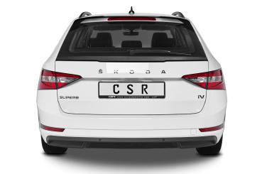 CSR Heckspoiler | Heckflügel mit ABE für Skoda Superb III (Typ 3V) Combi HF749-L Lackierung erforderlich (unlackiert roh)