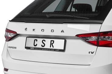 CSR Heckspoiler | Heckflügel mit ABE für Skoda Superb III (Typ 3V) Combi HF749-L Lackierung erforderlich (unlackiert roh)