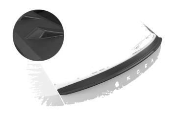 CSR Heckspoiler | Heckflügel mit ABE für Kia Optima (JF) Sportswagon HF750-L Lackierung erforderlich (unlackiert roh)