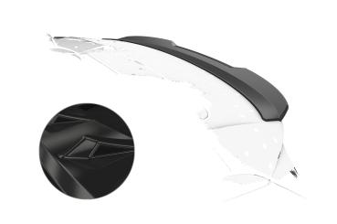 CSR Heckspoiler | Heckflügel mit ABE für Kia Optima (JF) Sportswagon HF750-G Glossy schwarz Hochglanz (keine Lackierung erforderlich)