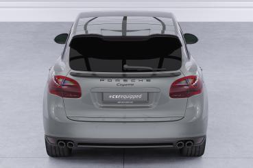 CSR Heckspoiler | Heckflügel mit ABE für Porsche Cayenne Typ 92A HF757-L Lackierung erforderlich (unlackiert roh)