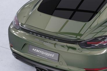CSR Heckspoiler | Heckflügel mit ABE für Porsche 718 Cayman (Typ 982) HF763-L Lackierung erforderlich (unlackiert roh)