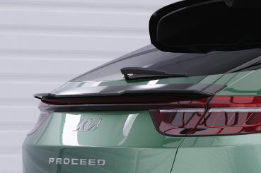 CSR Heckspoiler | Heckflügel mit ABE für Kia Pro Ceed (CD) HF771-G Glossy schwarz Hochglanz (keine Lackierung erforderlich)