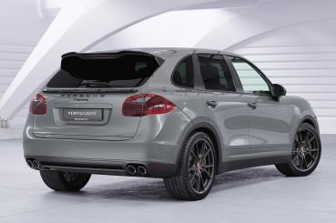 CSR Heckspoiler | Heckflügel mit ABE für Porsche Cayenne Typ 92A HF782-S strukturiert schwarz matt (keine Lackierung erforderlich)
