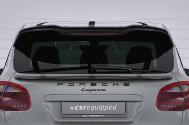 CSR Heckspoiler | Heckflügel mit ABE für Porsche Cayenne Typ 92A HF782-S strukturiert schwarz matt (keine Lackierung erforderlich)