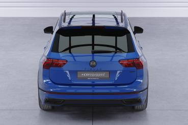 CSR Heckspoiler | Heckflügel mit ABE für VW VW Tiguan II (Typ AD1) R / R-Line HF783-C Carbon Look Hochglanz (keine Lackierung erforderlich)