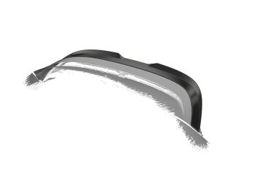 CSR Heckspoiler | Heckflügel mit ABE für VW Golf 8 GTI Clubsport / R HF785-G Glossy schwarz Hochglanz (keine Lackierung erforderlich)