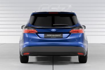 CSR Heckspoiler | Heckflügel mit ABE für Ford Focus MK3 Turnier HF786-S strukturiert schwarz matt (keine Lackierung erforderlich)