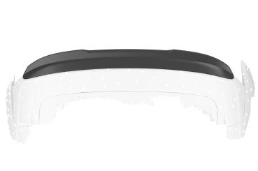 CSR Heckspoiler | Heckflügel mit ABE für Ford Focus MK3 ST-Line HF787-G Glossy schwarz Hochglanz (keine Lackierung erforderlich)