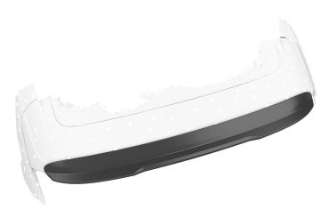 CSR Heckspoiler | Heckflügel mit ABE für Ford Focus MK3 ST-Line HF787-G Glossy schwarz Hochglanz (keine Lackierung erforderlich)