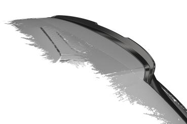 CSR Heckspoiler | Heckflügel mit ABE für VW Golf 7 Basis HF795-S strukturiert schwarz matt (keine Lackierung erforderlich)