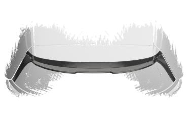 CSR Heckspoiler | Heckflügel mit ABE für VW Golf 7 Basis HF795-S strukturiert schwarz matt (keine Lackierung erforderlich)