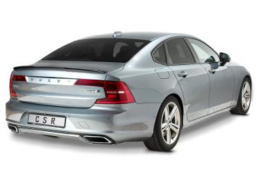 CSR Heckspoiler | Heckflügel mit ABE für Volvo S90 HF799-S strukturiert schwarz matt (keine Lackierung erforderlich)