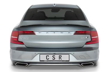 CSR Heckspoiler | Heckflügel mit ABE für Volvo S90 HF799-S strukturiert schwarz matt (keine Lackierung erforderlich)