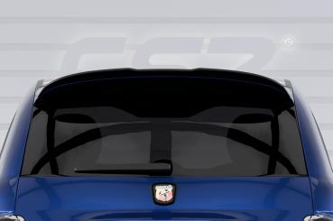 CSR Heckspoiler | Heckflügel mit ABE für Fiat 500 Abarth 595 HF800-S strukturiert schwarz matt (keine Lackierung erforderlich)