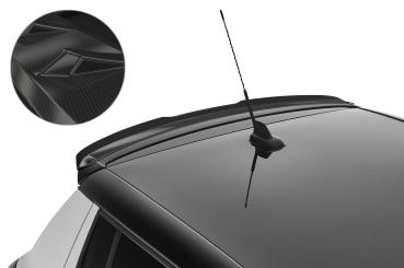 CSR Heckspoiler | Heckflügel mit ABE für Skoda Fabia 2 RS (Typ 5J) HF803-C Carbon Look Hochglanz (keine Lackierung erforderlich)