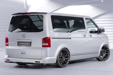 CSR Heckspoiler | Heckflügel mit ABE für VW T5 Bus HF808-G Glossy schwarz Hochglanz (keine Lackierung erforderlich)