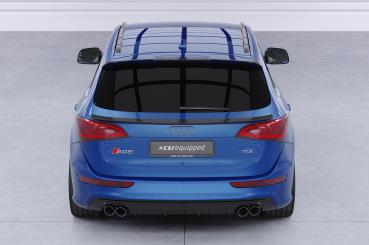 CSR Heckspoiler | Heckflügel mit ABE für Audi Q5 S-Line/SQ5 (8R) HF809-G Glossy schwarz Hochglanz (keine Lackierung erforderlich)