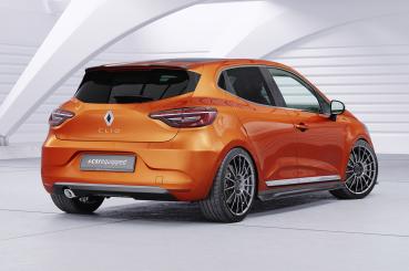 CSR Heckspoiler | Heckflügel mit ABE für Renault Clio 5 HF812-C Carbon Look Hochglanz (keine Lackierung erforderlich)