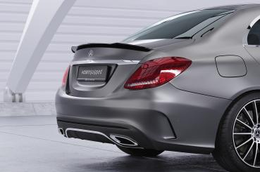 CSR Heckspoiler | Heckflügel mit ABE für Mercedes-Benz C-Klasse W205 HF813-G Glossy schwarz Hochglanz (keine Lackierung erforderlich)