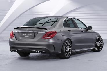 CSR Heckspoiler | Heckflügel mit ABE für Mercedes-Benz C-Klasse W205 HF813-G Glossy schwarz Hochglanz (keine Lackierung erforderlich)