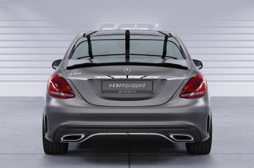 CSR Heckspoiler | Heckflügel mit ABE für Mercedes-Benz C-Klasse W205 HF813-G Glossy schwarz Hochglanz (keine Lackierung erforderlich)