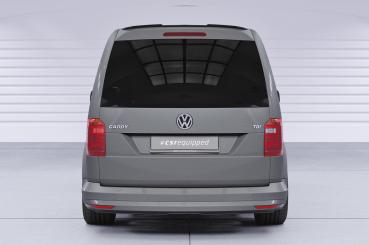 CSR Heckspoiler | Heckflügel mit ABE für VW Caddy 4 (Typ SA) HF814-G Glossy schwarz Hochglanz (keine Lackierung erforderlich)