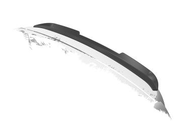 CSR Heckspoiler | Heckflügel mit ABE für VW Caddy 4 (Typ SA) HF814-G Glossy schwarz Hochglanz (keine Lackierung erforderlich)