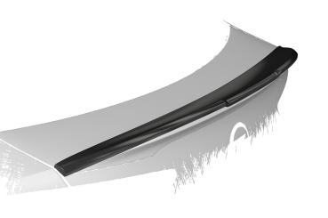 CSR Heckspoiler | Heckflügel mit ABE für Opel Insignia B HF820-C Carbon Look Hochglanz (keine Lackierung erforderlich)