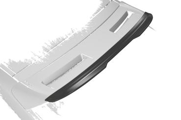 CSR Heckspoiler | Heckflügel mit ABE für Ford Focus MK2 ST HF821-C Carbon Look Hochglanz (keine Lackierung erforderlich)