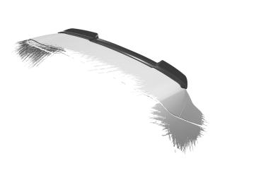 CSR Heckspoiler | Heckflügel mit ABE für BMW X5 (G5) HF823-S strukturiert schwarz matt (keine Lackierung erforderlich)