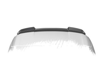 CSR Heckspoiler | Heckflügel mit ABE für BMW X5 (G5) HF823-S strukturiert schwarz matt (keine Lackierung erforderlich)