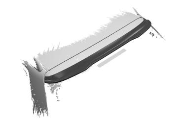 CSR Heckspoiler | Heckflügel mit ABE für Audi A4 B5 (Typ 8D5) Avant HF828-G Glossy schwarz Hochglanz (keine Lackierung erforderlich)