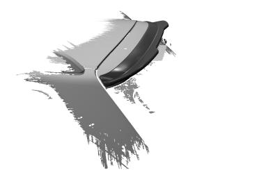 CSR Heckspoiler | Heckflügel mit ABE für Audi A4 B5 (Typ 8D5) Avant HF828-G Glossy schwarz Hochglanz (keine Lackierung erforderlich)