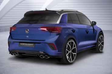 CSR Heckspoiler | Heckflügel mit ABE für VW T-Roc (Typ A1) R HF829-G Glossy schwarz Hochglanz (keine Lackierung erforderlich)