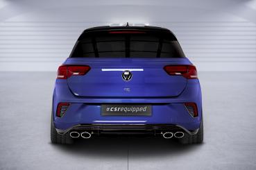 CSR Heckspoiler | Heckflügel mit ABE für VW T-Roc (Typ A1) R HF829-G Glossy schwarz Hochglanz (keine Lackierung erforderlich)