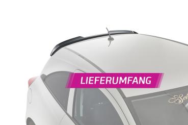 CSR Heckspoiler | Heckflügel mit ABE für Opel Corsa E HF832-C Carbon Look Hochglanz (keine Lackierung erforderlich)